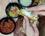 A picture of step 9 of Baked Tacos and Nachos.