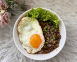 Foto langkah ke 4 dari resep Bulgogi Ricebowl Daging Cincang.