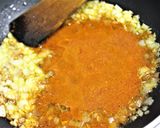 A picture of step 3 of Hyderabadi Murgh Ka Salan.