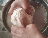 A picture of step 1 of Dal Pakwan.