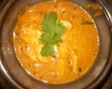 A picture of step 7 of Shahi Paneer.