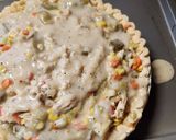 A picture of step 5 of Chicken Pot Pie.