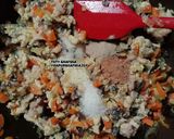 Foto langkah ke 3 dari resep Schotel Ayam Jamur Kuping Macaroni.