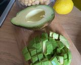 Une image de l'étape 1 de Houmous avocat pois chiches.
