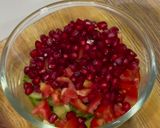 A picture of step 1 of Cucumber salad.