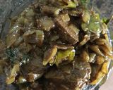 ஆட்டு ஈரல் வறுவல் (Aattu eral varuval recipe in tamil) ரெசிபி ஸ்டேப் 3 புகைப்படம்