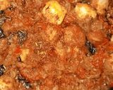 A picture of step 2 of Tawa Biryani.