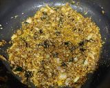 A picture of step 2 of Methi Aloo Paratha.