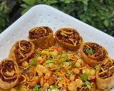 A picture of step 7 of Savory Pancakes (Pancakes Chaat).