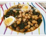 Foto del paso 6 de la receta: Garbanzos con espinacas