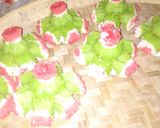 Foto langkah ke 4 dari resep Kue bikang mawar santan kara.