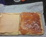 Lekváros piskóta szelet (gluténmentes) recept fázis 3 fotója