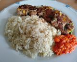Foto langkah ke 3 dari resep Nasi sayur bunga kol (pengganti nasi).