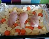 Vickys Honeyed Chicken & Root Vegetables (1 Tray) GF DF EF SF NF recipe step 3 photo