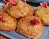 Foto langkah ke 4 dari resep Perkedel tahu isi udang.
