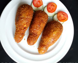 A picture of step 12 of Stuffed sweet potatoe drumsticks.