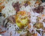 A picture of step 4 of Kolkata Style Chicken Dum Biryani.