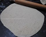 A picture of step 13 of Pitta bread (Naan).