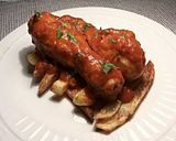 Foto del paso 11 de la receta Muslos de pollo en tomate y aromas orientales