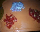 A picture of step 1 of Fried Egg in homemade tomato sauce.