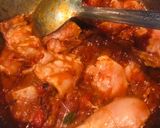 A picture of step 3 of Chicken aalu salan.