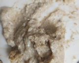 A picture of step 3 of Milk peda.