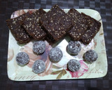 A picture of step 10 of Dates bars/ laddoo.