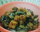 Foto langkah ke 3 dari resep Terong Tempe Balado Praktis.
