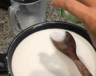 Es Cendol Dawet (Teknik Saringan bundar) - Step 2