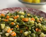 Foto del paso 3 de la receta Judías verdes con tomate natural rallado, un plato super saludable