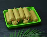 Foto langkah ke 3 dari resep Nugget Koin Bungkus Daun.