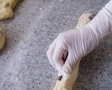 A picture of step 8 of Soft Chewy Braided Raisin Bread.