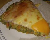 Foto del paso 5 de la receta: Tarta de verduras, jamón y muzzarella con masa verde