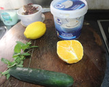 Foto del paso 1 de la receta: Pepino con yogurt griego