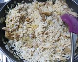 Foto del paso 7 de la receta: Aprovechando restos!!😋🍗🍚🍄