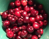 A picture of step 1 of Homemade Cherry Preserves.