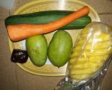 Foto langkah ke 1 dari resep Rujak serut aceh.