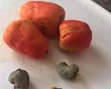A picture of step 1 of Cashew fruit drink iftar special.