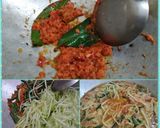Foto langkah ke 2 dari resep Tumis Pepaya Muda.