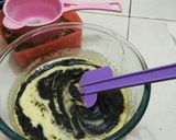 Foto langkah ke 3 dari resep Shiny Chewy Brownies.