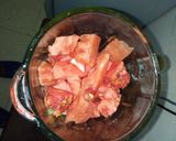 A picture of step 1 of Mixedfruitsmilkshake #authormarathon# #4weekschallenge# #charity.