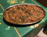 Une image de l'étape 11 de Nouilles japonaises aux tomates, harengs, shiitakes et aubergine blanche.