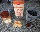 Foto del paso 1 de la receta: Helado de plátano y arándano