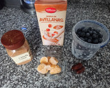 Foto del paso 1 de la receta: Helado de plátano y arándano