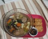 Foto langkah ke 3 dari resep Sup bakso.