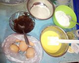 Foto langkah ke 1 dari resep Bolu marmer pak sahak metode all in one.