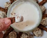 Foto del paso 8 de la receta: Bastoncitos de tofu con cubierta crocante + bolitas de batata con crema agria