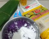 Foto langkah ke 1 dari resep Kue Bugis ubi Ungu.
