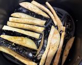Foto del paso 4 de la receta Palitos de berenjena crujientes. Airfryer