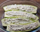 Gluténmentes, IR-barát töltött cukkini recept fázis 4 fotója